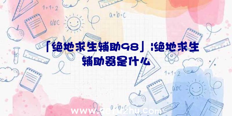 「绝地求生辅助98」|绝地求生辅助器是什么